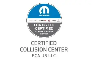 FCA Certified Collision Repair Center